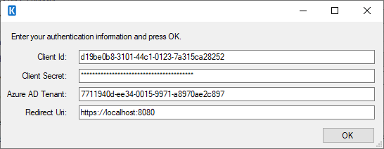 Sharepoint REST Connection Manager - Generate Token